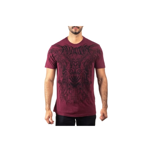 Affliction Men's T-shirt PRIMAL INSTINCT Skull Biker S-3XL NWT - Picture 6 of 9